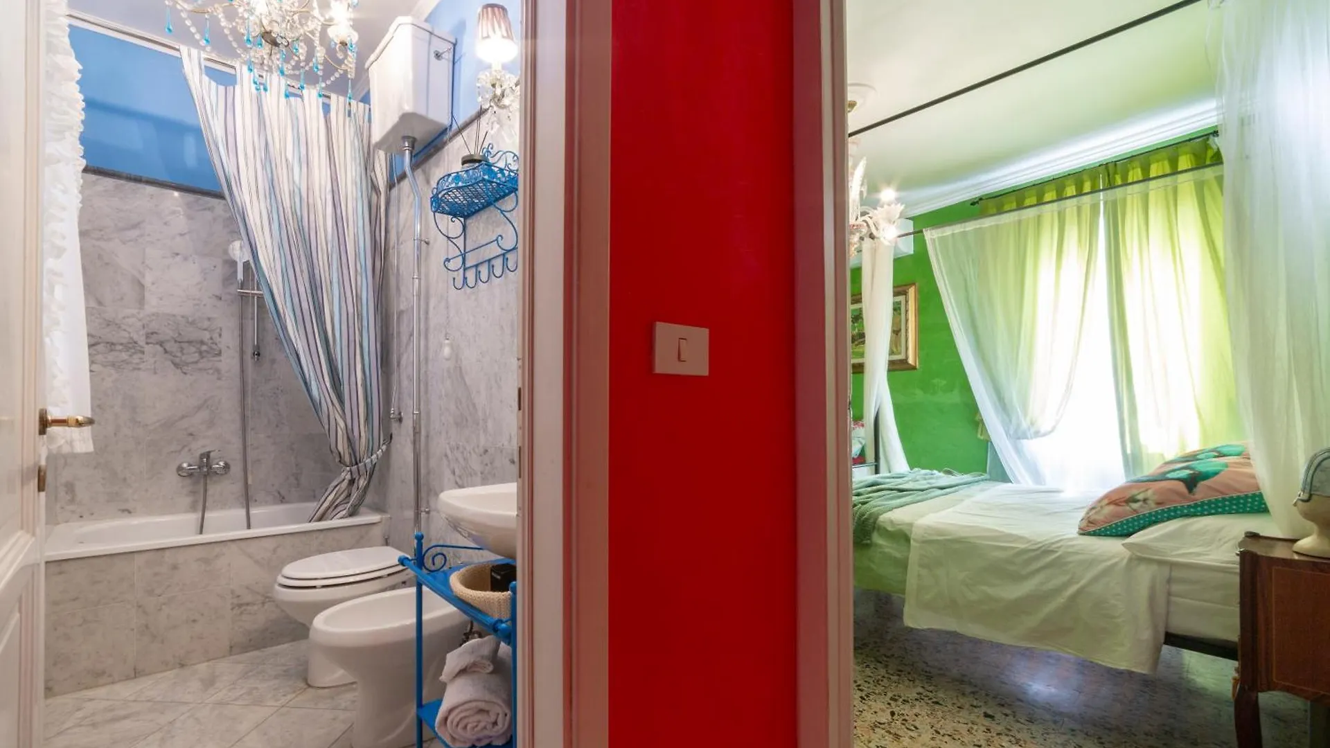 Bibi Boutique Arezzo Living Suite Rosafragola & Verdeconiglio Lägenhet