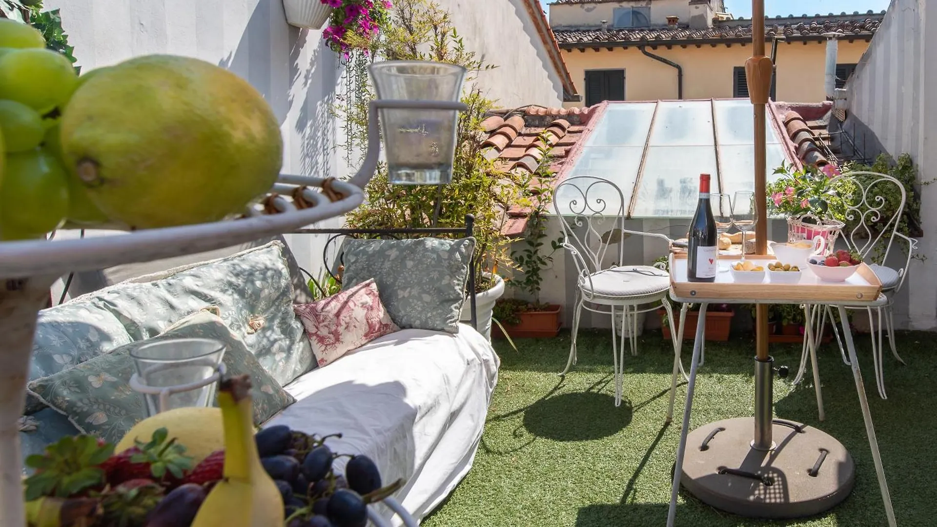Bibi Boutique Arezzo Living Suite Rosafragola & Verdeconiglio Italien